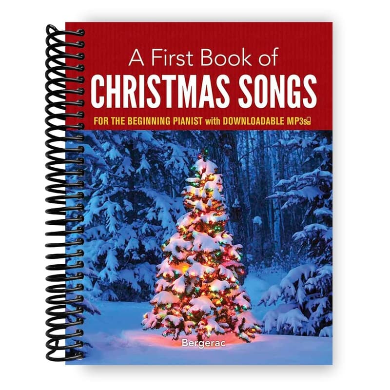 TEMU A First Book Of Christmas Songs: For The Beginning Pianist With Downloadable Mp3s (dover Classical Piano Music For Beginners) By Bergerac (spiral-bound)
