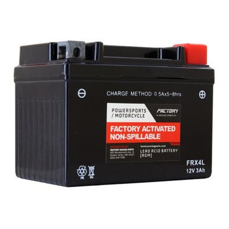 TEMU Parts Frx4l Agm Battery – – Ready To Install - Compatible With , Motorcycles, And Scooters Ytx4l-bs, Btx4l-bs