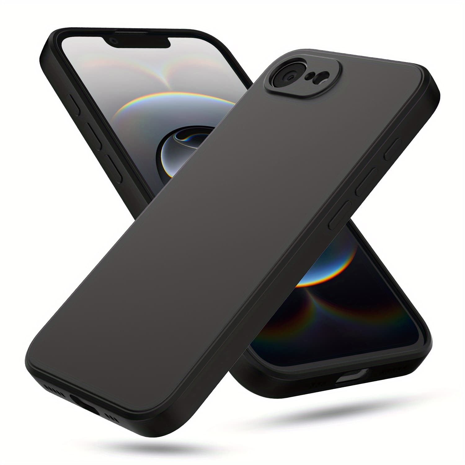 TEMU New Liquid Silicone Case For Iphone 16e/17e 2026, High Quality Liquid Silicone Phone Case With Lens Precision Hole Protection, Soft Anti-scratch Shockproof Cover