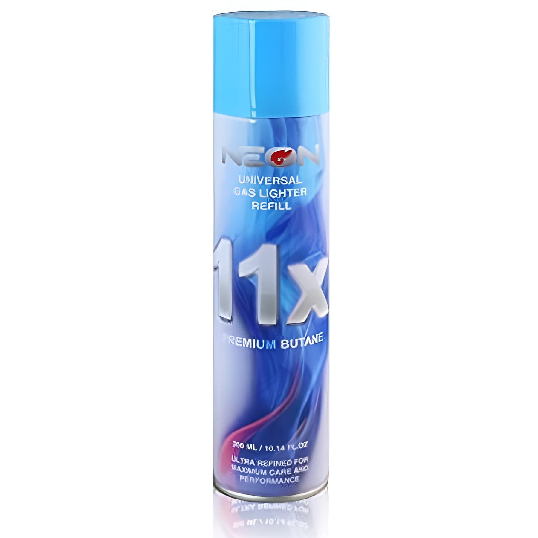 TEMU Neon 11x Ultra Fuel Lighter Refill Gas 10.4oz Blue