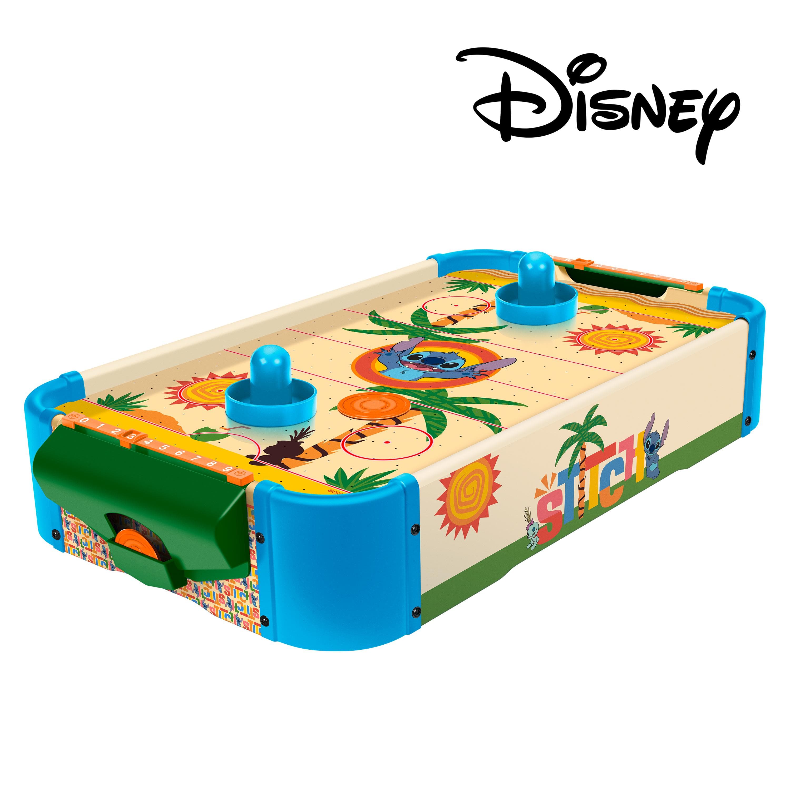 TEMU Stitch Electronic Tabletop Air Hockey (wood)