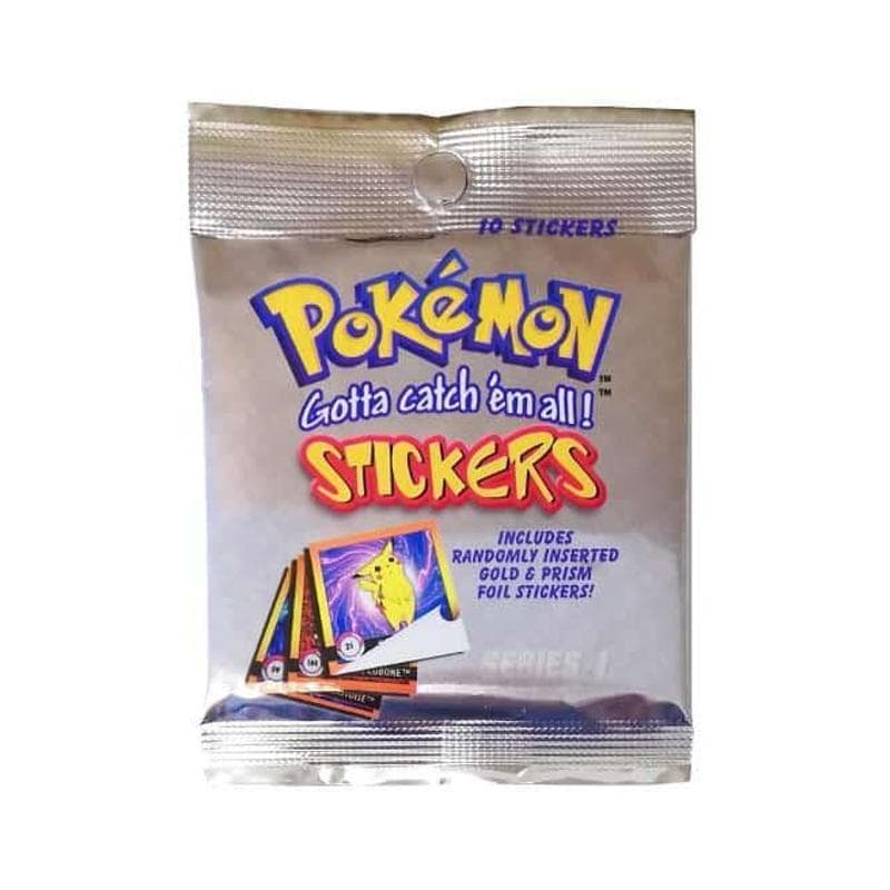 TEMU Pokémon Stickers (1999)