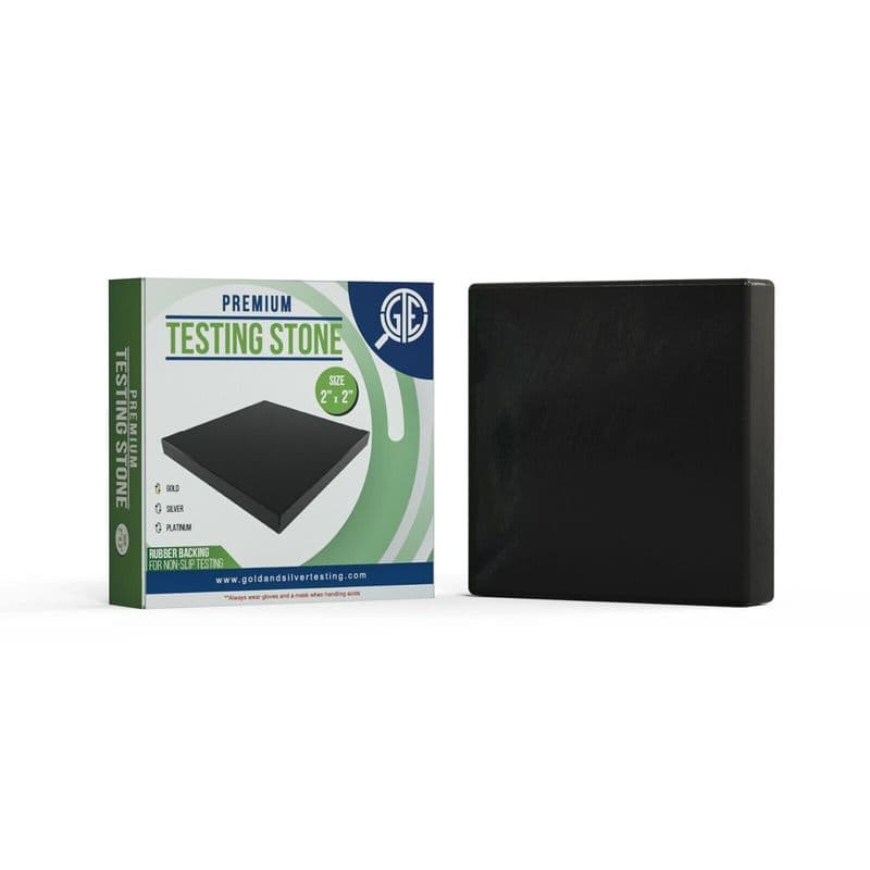 TEMU Gold Silver Platinum Testing Touch Scratch Stone Tester Detect Metal Jewelry