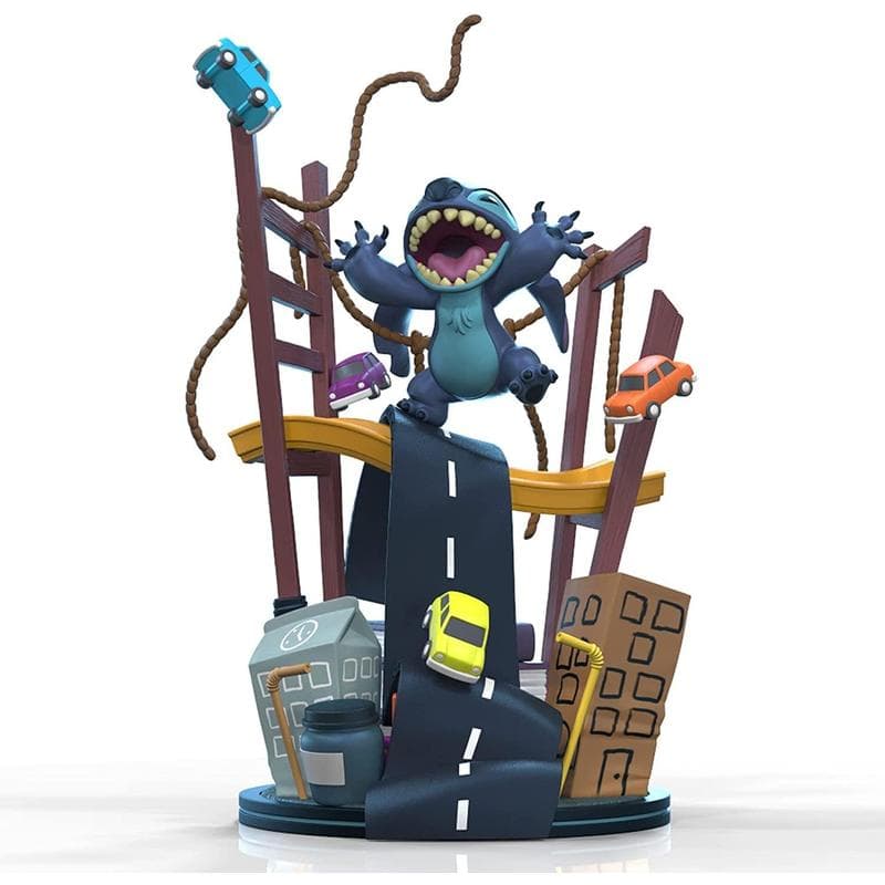 TEMU Stitch San Francisco Q-fig Figure Diorama