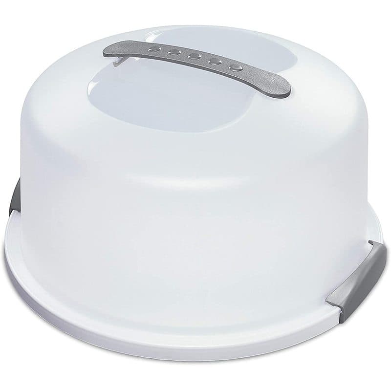 TEMU Sterilite 2008004 Cake Server, White