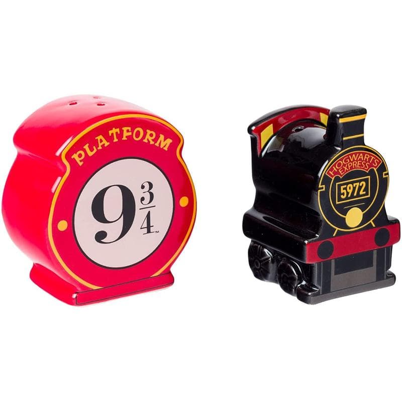 TEMU Harry Potter Hogwarts Ceramic Salt And Pepper Shaker Set