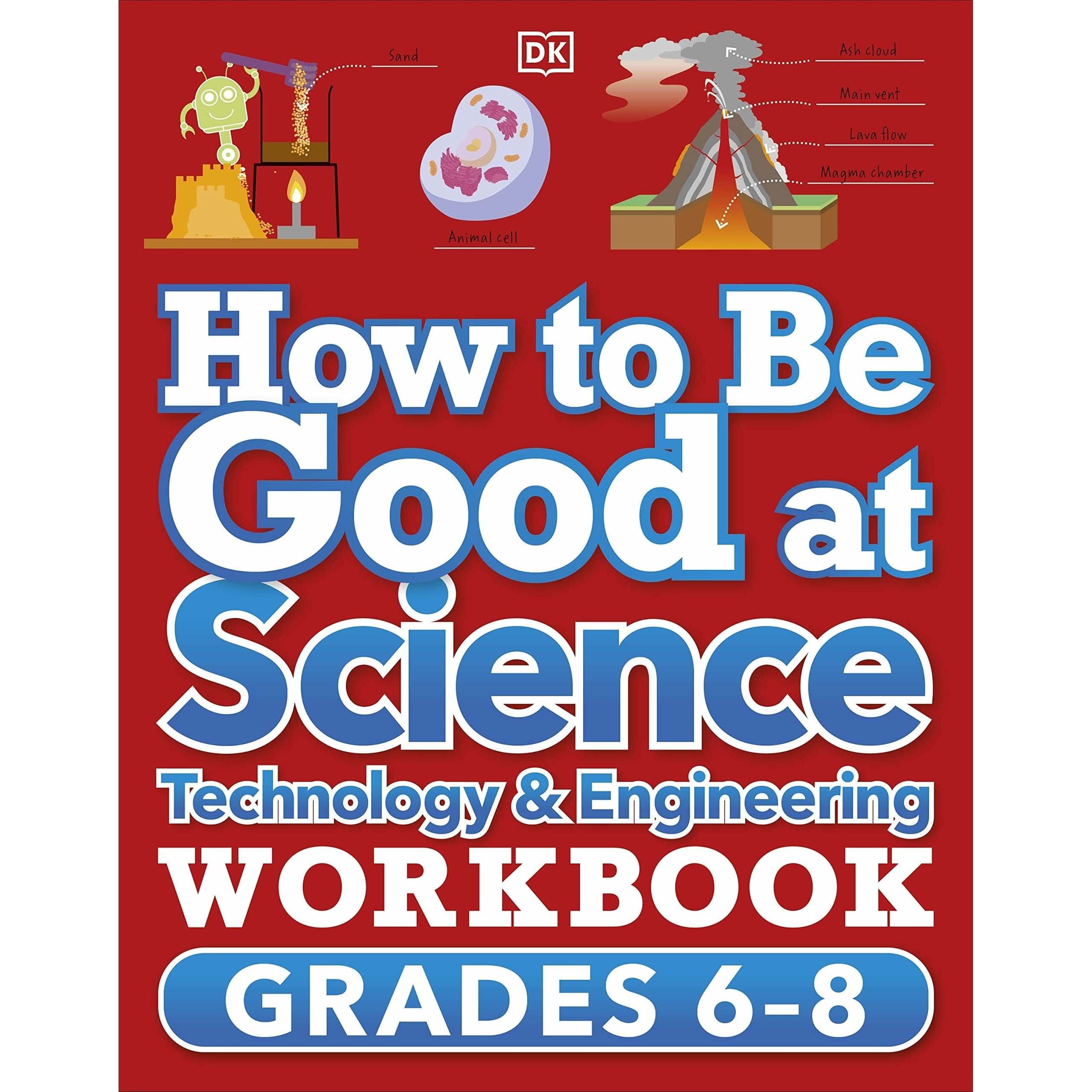 TEMU How To Be Good At Science, Technology And Engineering Workbook, Grade 6-8