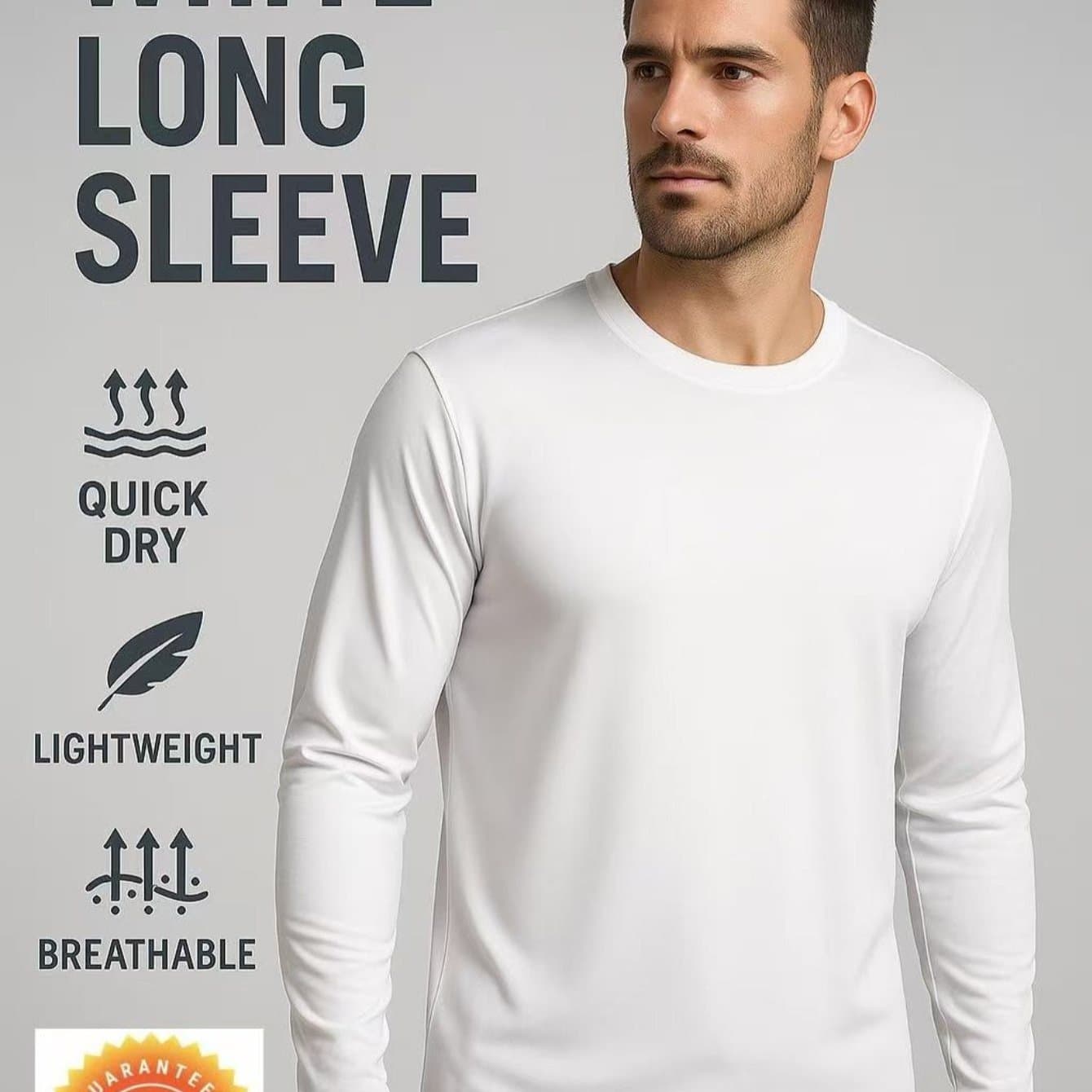 TEMU Men’s Sun Protection Long Sleeve – Cooling, Moisture-wicking, Outdoor Activewear