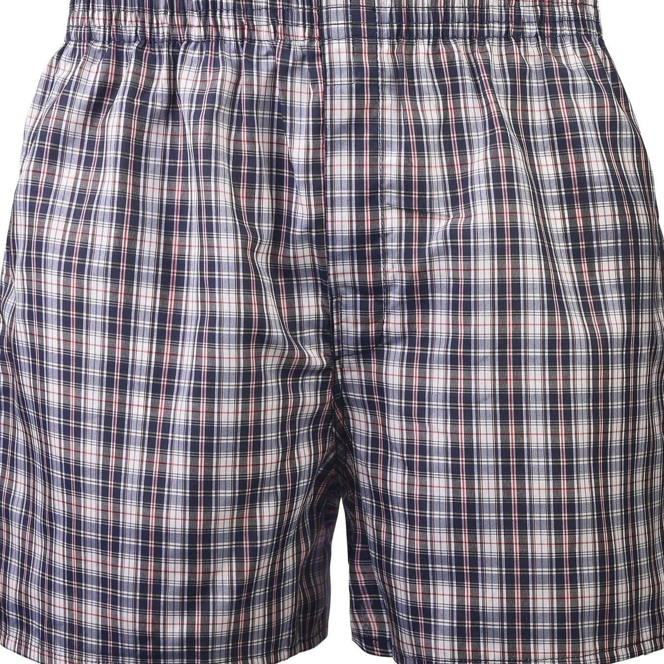TEMU Plus Size Mens 3 Pieces Mixed Assorted Prints Comfy Boxers (2xl/3xl)