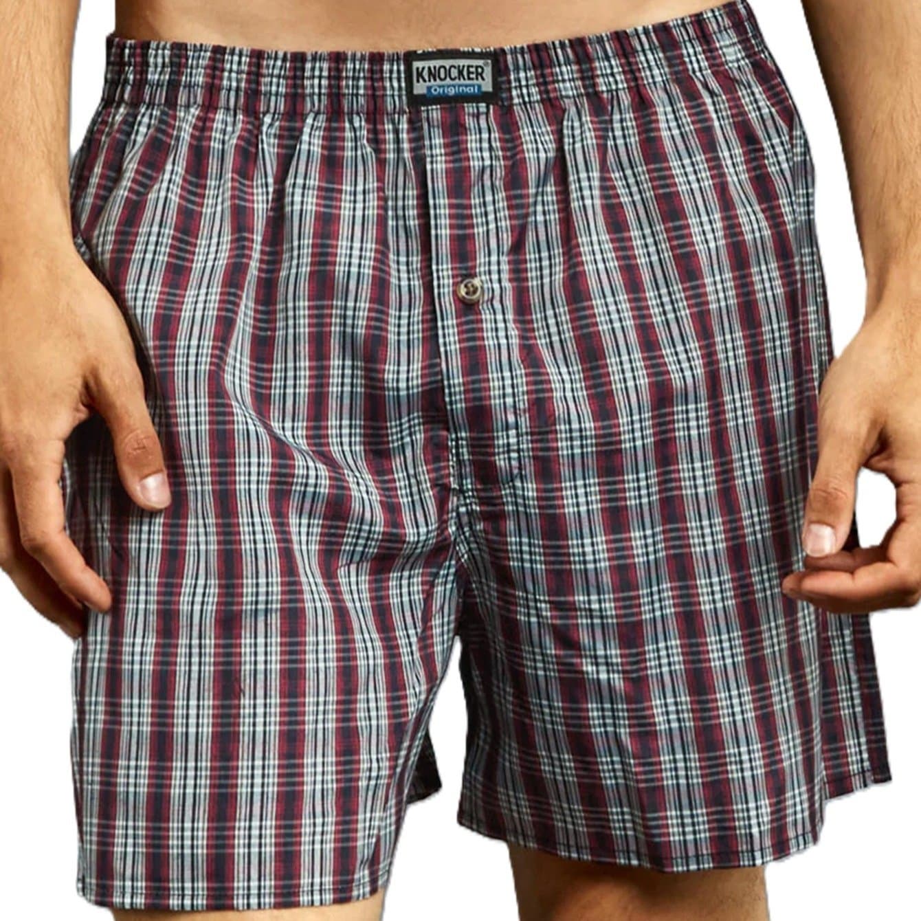 TEMU Mens 3 Pieces Assorted Print Comfy Boxers