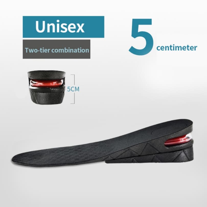 TEMU 3-9cm Height Insole Height Insoles Absorbant Foot Pad
