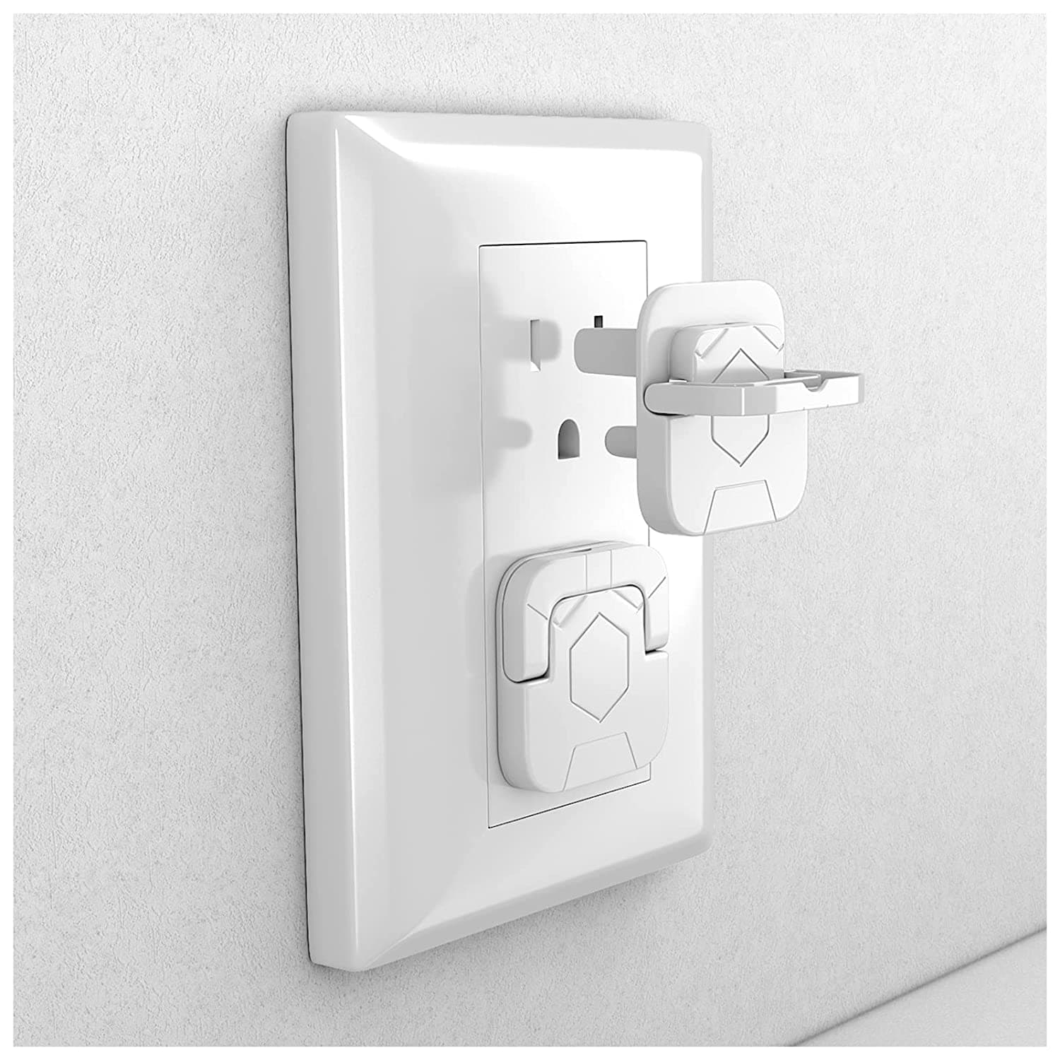 TEMU 30pcs Outlet Covers With Hidden Pull Handle Baby Proofing Plug Covers 3-prong Child Covers Electrical Outlet Protectors Outlet