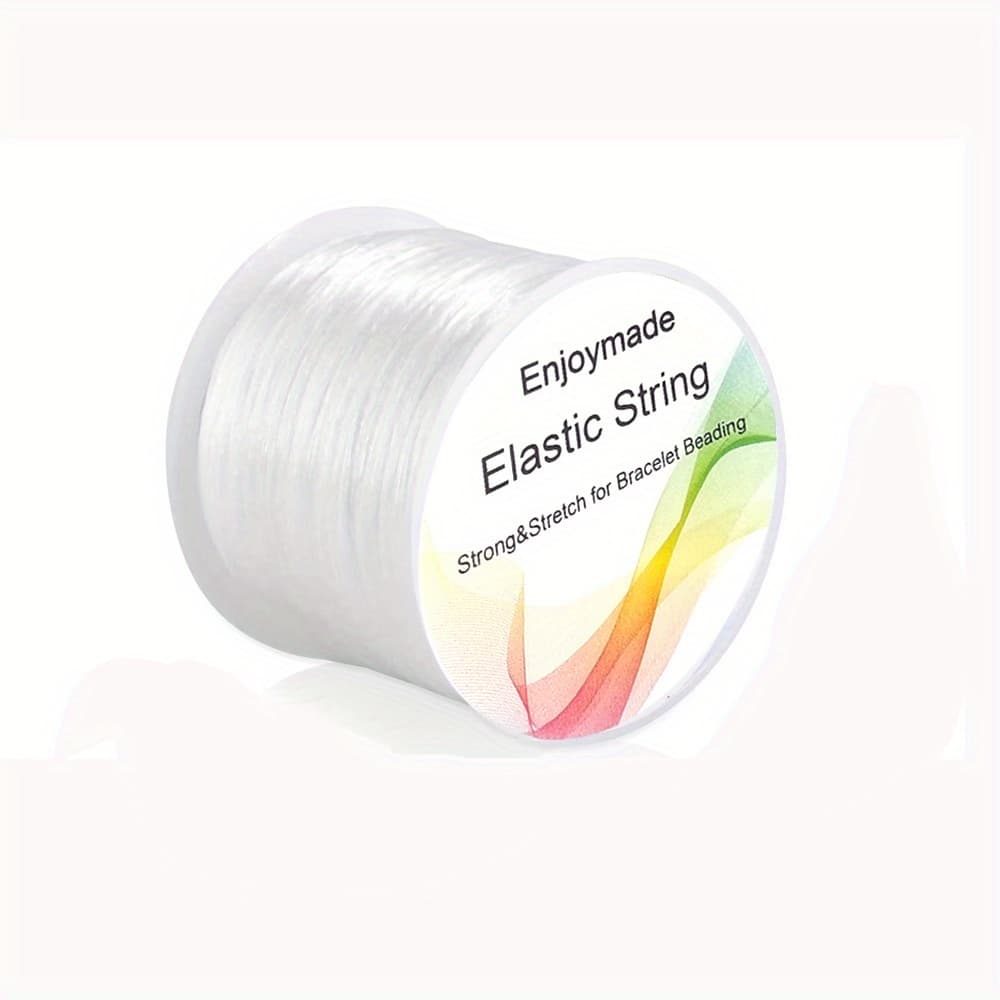 TEMU Elastic Bracelet String Cord Stretch Beads Cord For Jewelry Making And Bracelet Necklace Making -beading Cords & Threads