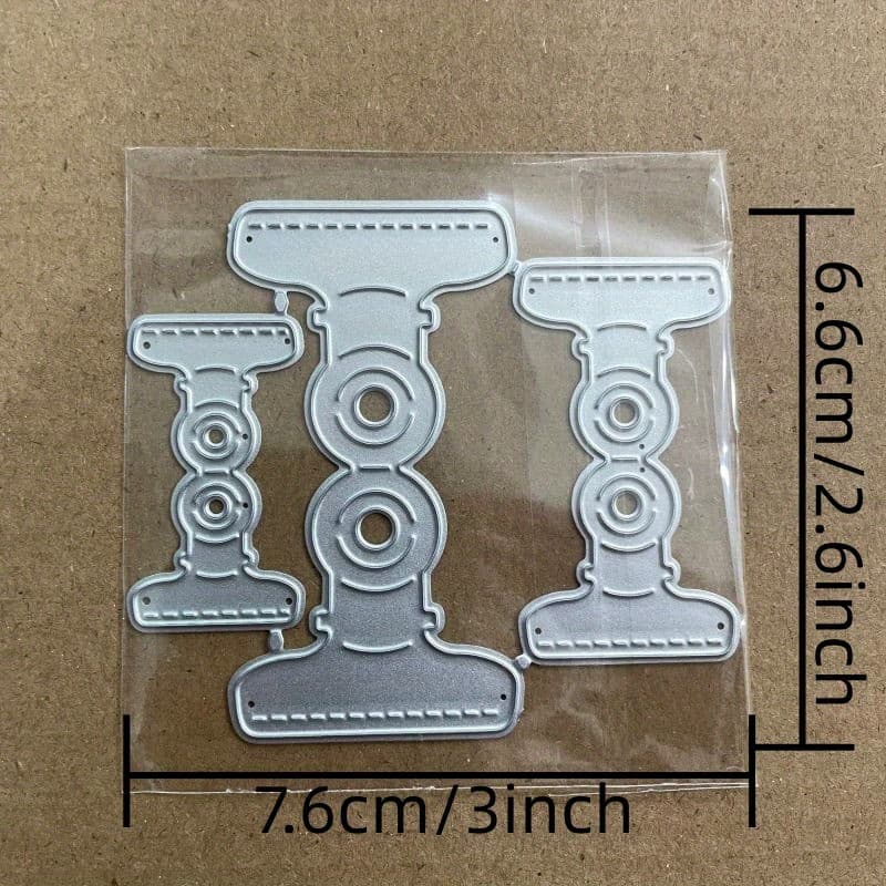 TEMU Craft Metal Cutting Die For Book Clip Decoration, Suitable For Scrapbooking, Embossed Paper Cards, And Album Templates