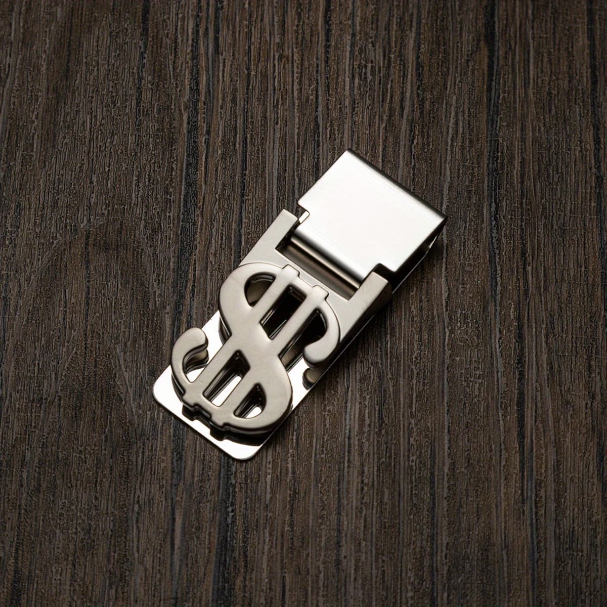 TEMU Money Clip For Cash And Credit Cards Money Holder Clip For Men Minimalist Money Clips Credit Card Holder Wallet Stainless Steel Money Clip