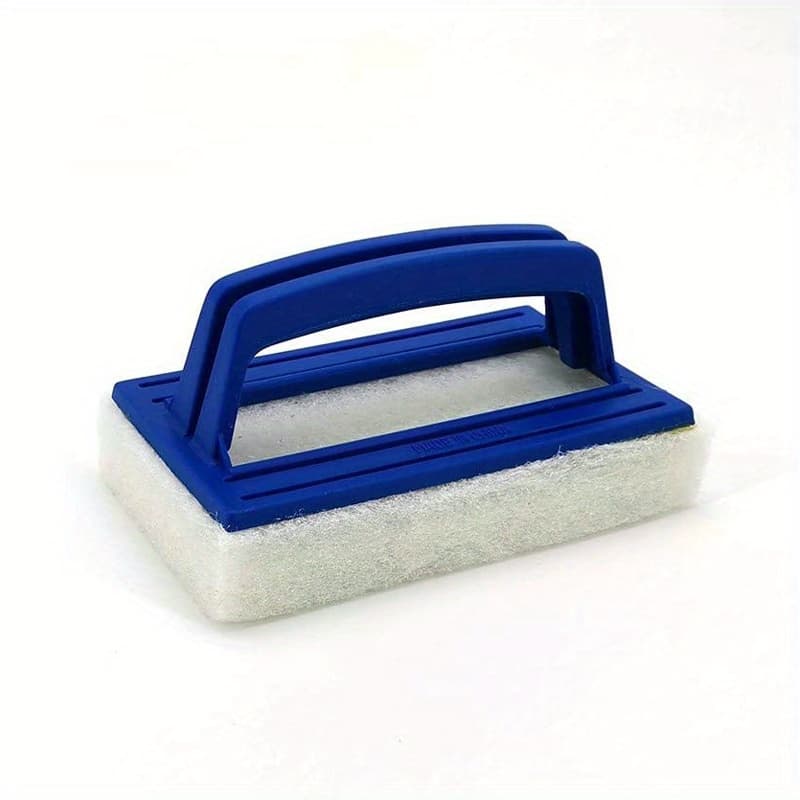 TEMU 1pc Swimming Pool Brush, Wear-resistant Sponge Brush For Ground Swimming Pool And Indoor Swimming Pool, Kitchen Bath Stove Tile Cleaning Brush, Cleaning Tools & Chemicals