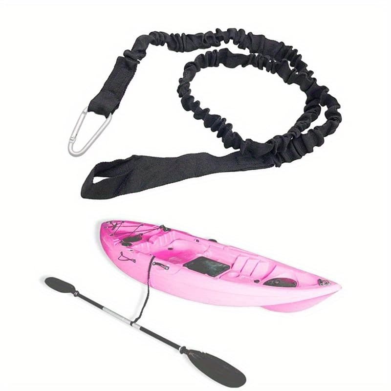 TEMU Durable Kayak Paddle Strap - Anti-lost Boat Paddle Rope For Surfing, Boating, And Canoeing