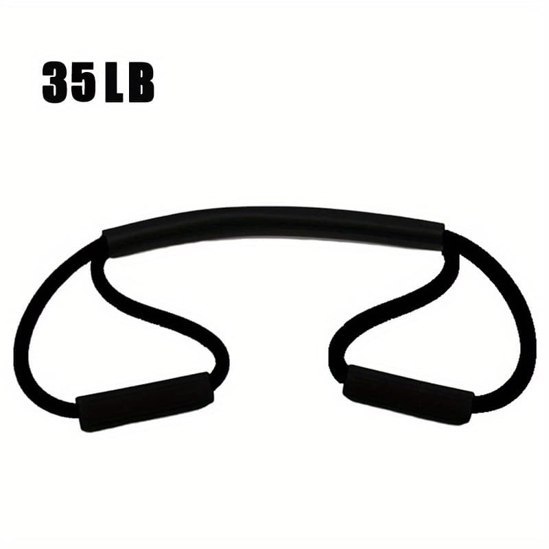 TEMU 8-shaped Boxing Tension Belt: With Rubber For 's Outdoor Gym, Karate, Boxing, Yoga & Pilates Training!