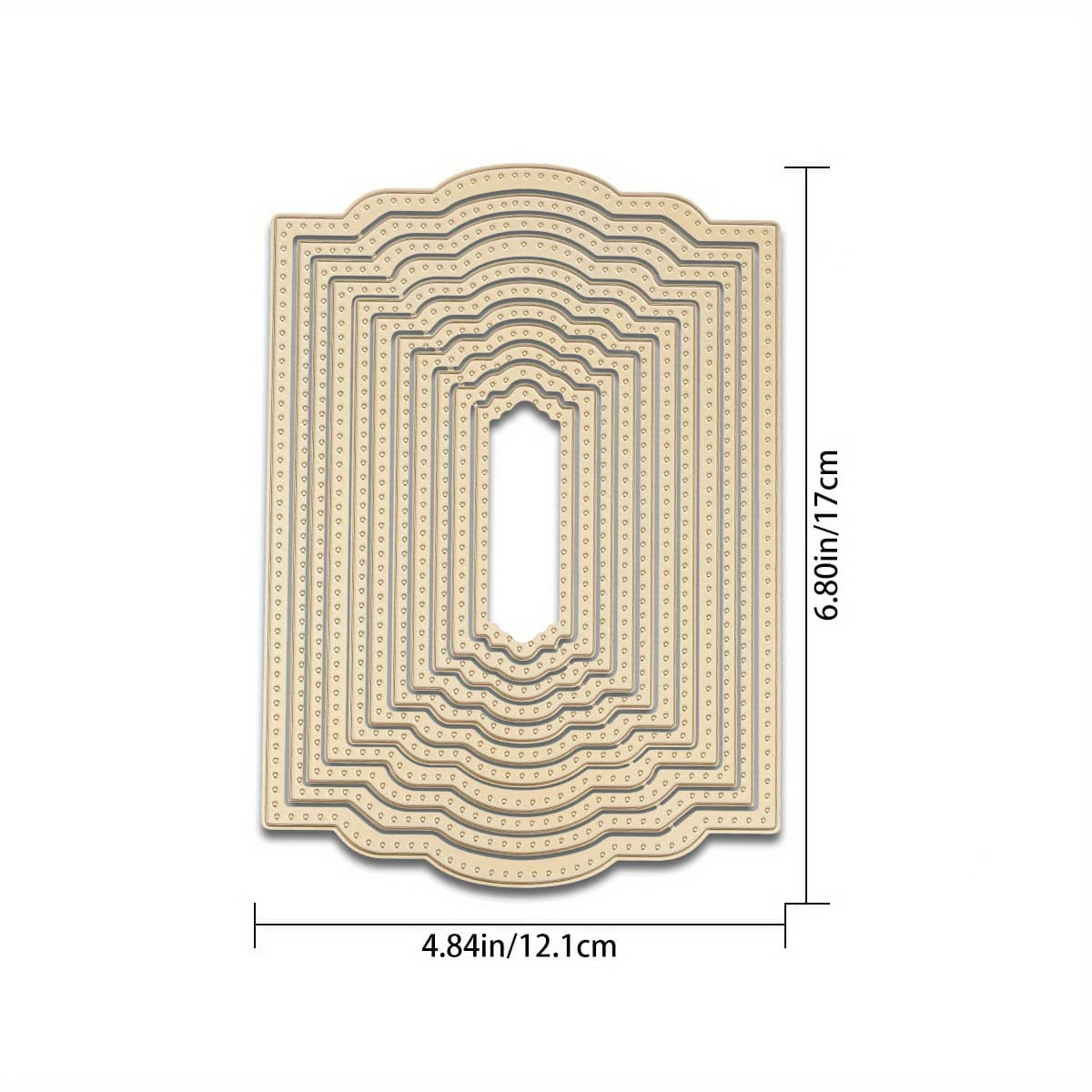 TEMU Crafts With Our Golden Metal Cutting Dies - Scrapbooking, Card Making & More! Eid Mubarak