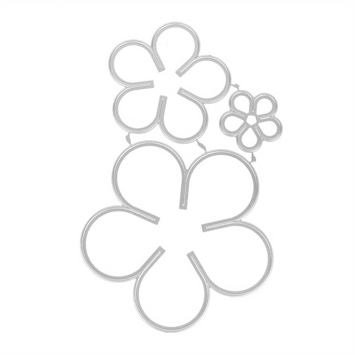 TEMU Flower Metal Cutting Dies For Scrapbooking And Embossed Cards