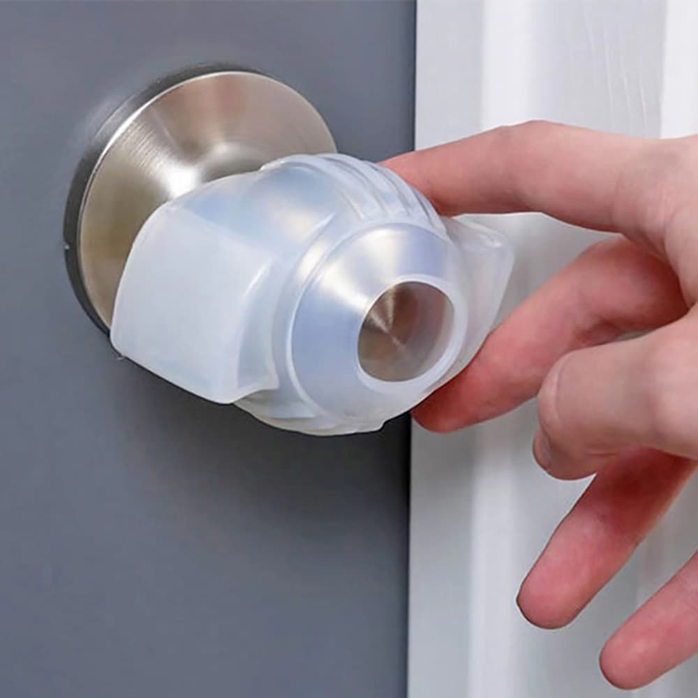 TEMU 1pc Door Knob Cover Grips Non Slip Arthritis & Aids Grippy Decorative Cover Grips Home Improvement