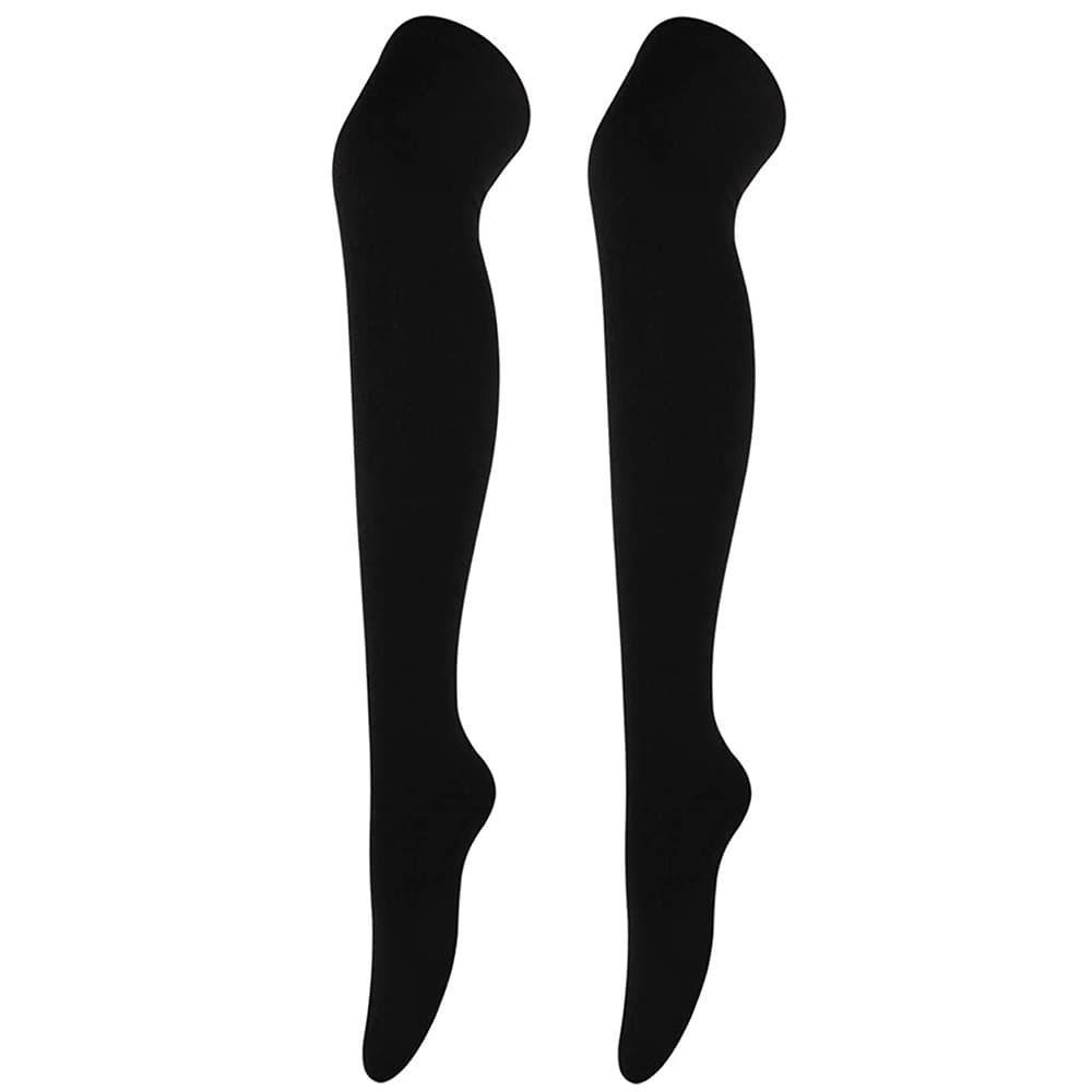 TEMU 1 Pair Women' Color Over-the-knee Dance Socks - Stretchy Elastic For Dance, Party & Performance - Assorted Neutral & Colors - Fashion, Dance Accessories, Soft Stretchy Material