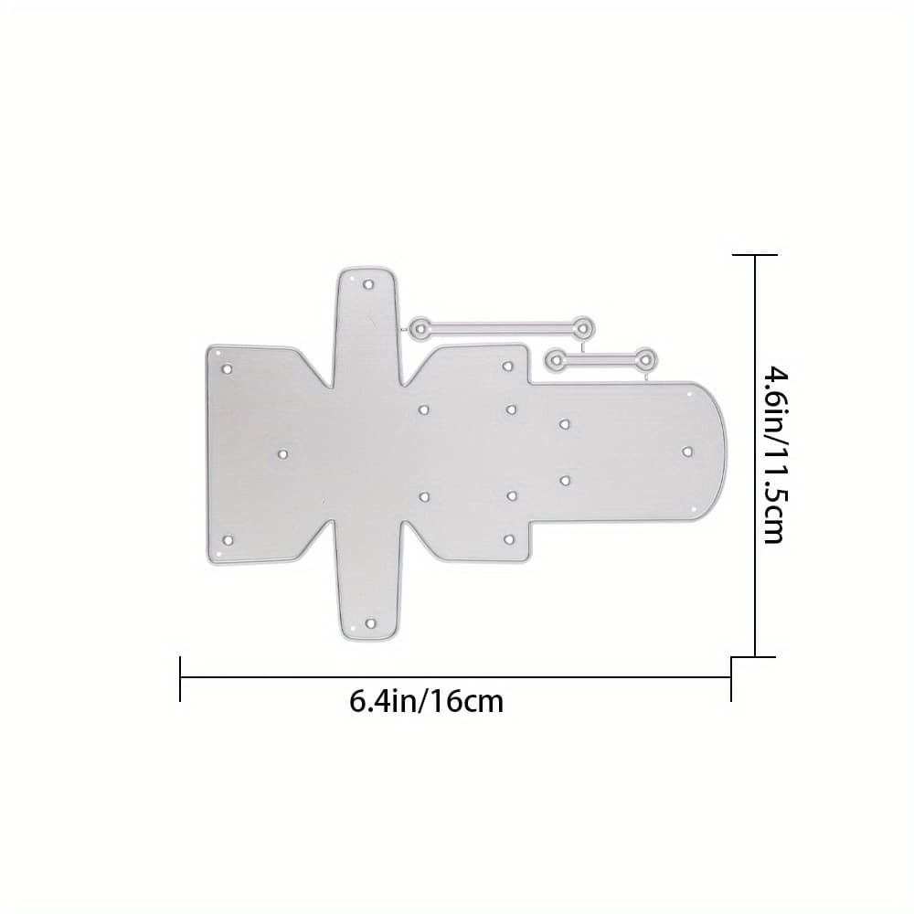 TEMU Bag Cutting Dies Embossing Papercutting Greeting Cards Decorative Crafts Punch Stencil