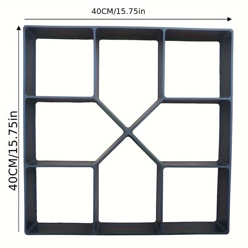 TEMU Garden Cement Mold Floor Mold Courtyard Cement Paving Mold