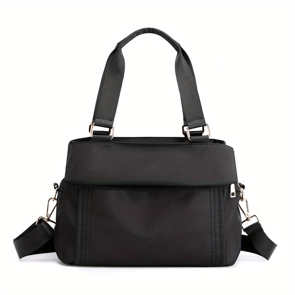 TEMU A Single Shoulder Bag Fashion Leisure Nylon Oxford Cloth Light Interlayer Handbag Large Capacity Backpack Fashion Bags
