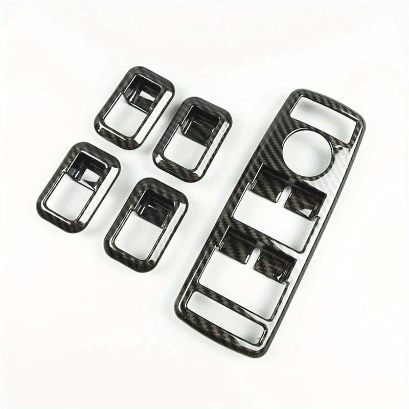 TEMU Window Lift Button Frame Stickers For Mercedes-benz A, B, C, E, , , , Class - Durable Abs Material, Fit