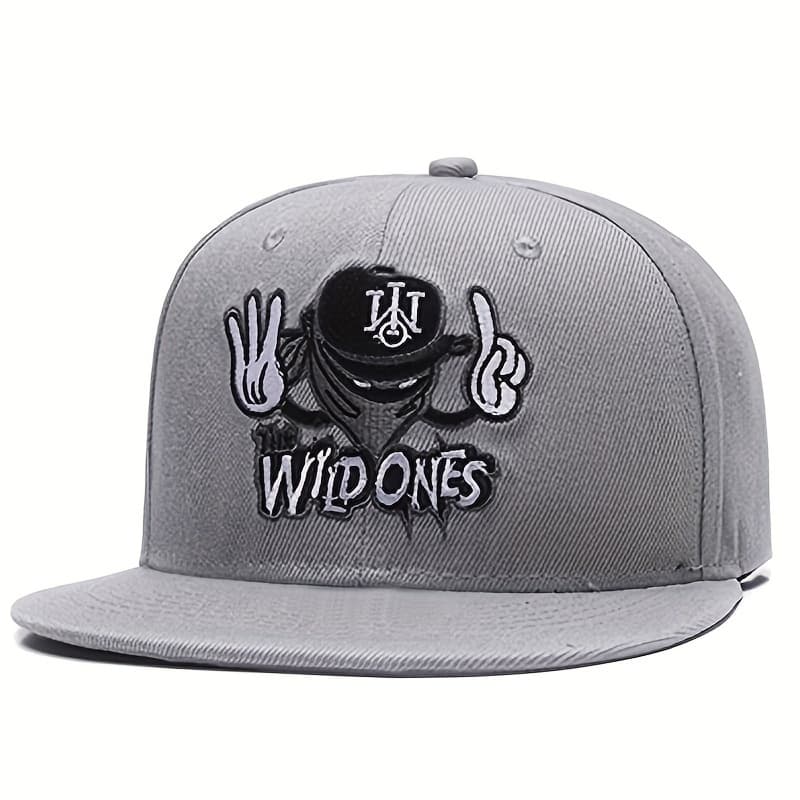 TEMU Men's Embroidery Baseball Hip-hop Hat Outdoor Adjustable Sunshade Casual Hat Suitable For Spring Autumn Travel Beach Party