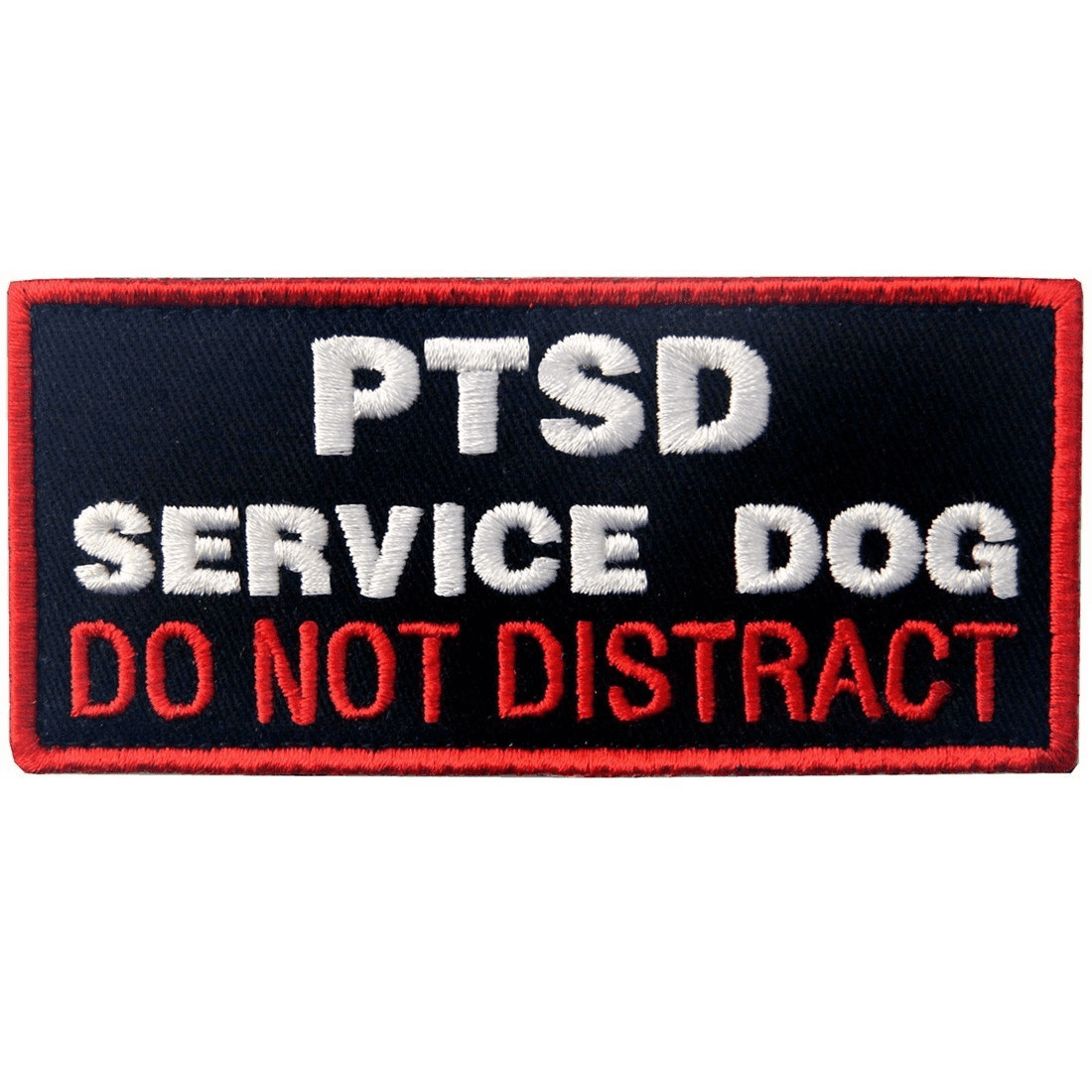 TEMU Service Dog Patch Vests/ Harnesses Ptsd Do Not Applique Embroidered Fastener Hook & Loop Emblem