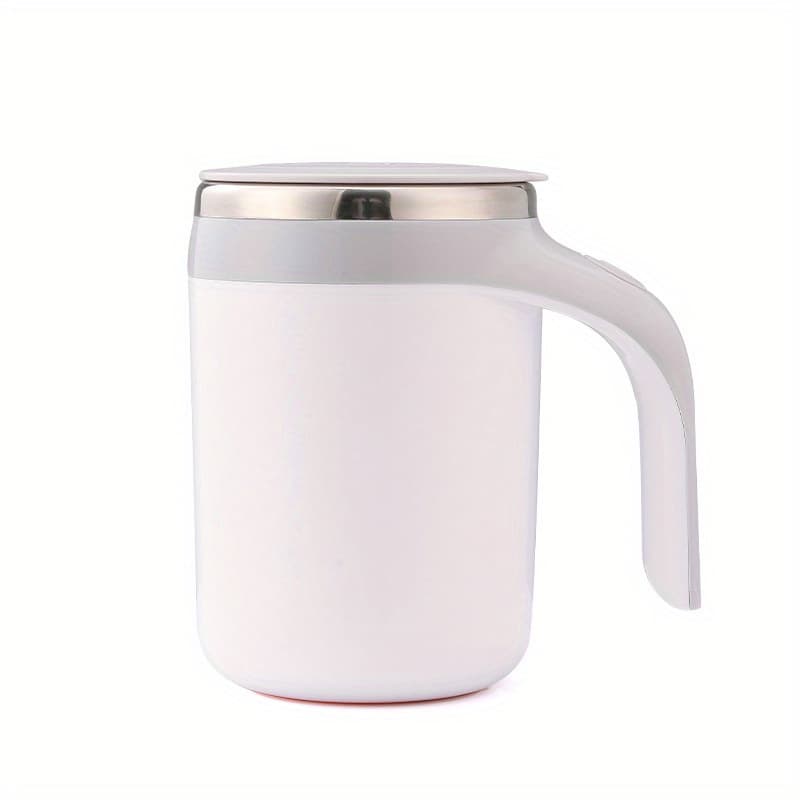 TEMU Automatic Stirring Cup, Multifunctional Electric Coffee Cup, Rotating Magnetic Cup, Stainless Steel Cup, Milk Cup, Mug, Christmas Gift, Angry Gift, Cup