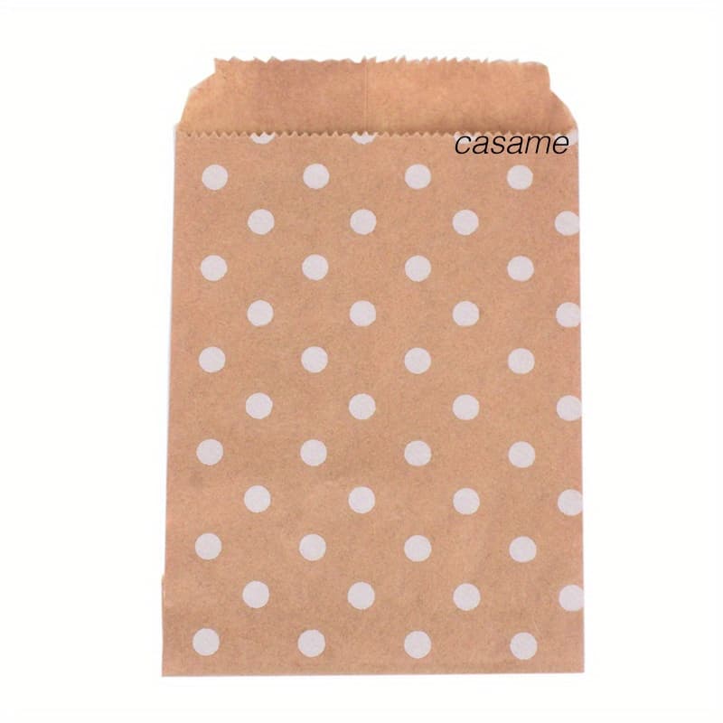 TEMU 50pcs 15x10cm Wave Dot Honeycomb Brown Wine Red Paper Bags – Decorative Packaging For Gifts, Favors, Parties, Weddings, And – Stylish And Durable Favor Bags Dark Green Dark Blue