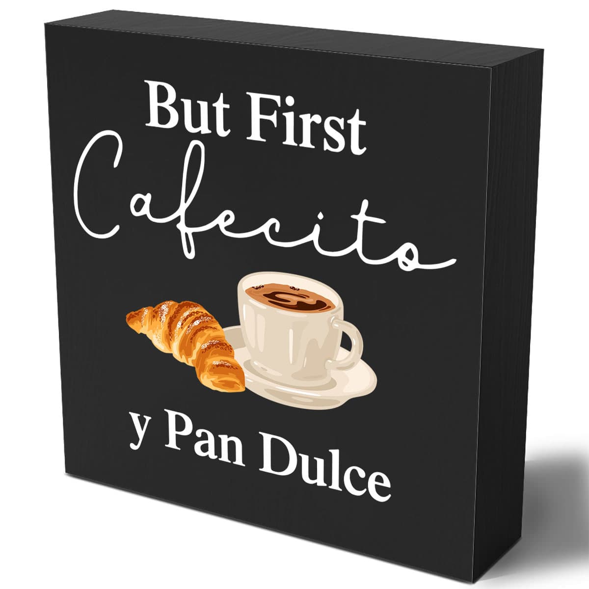 TEMU 1pc Y Sign - Wooden Desk Decor, Wood For Kitchen Coffee Bar Shelf Table Decoration 5 X 5 Inch