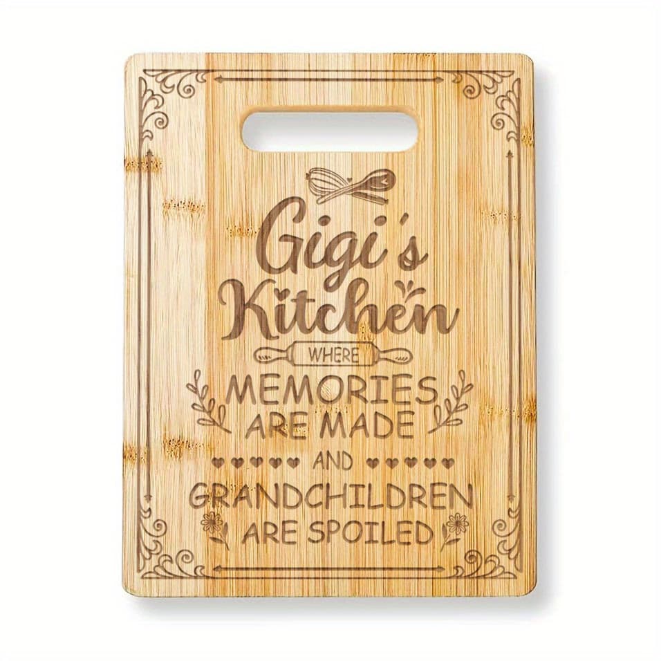 TEMU For Gifts, Gifts For Christmas, For Cutting Board - Birthday Presents For From Grandchildren - Grandma Cooking Board