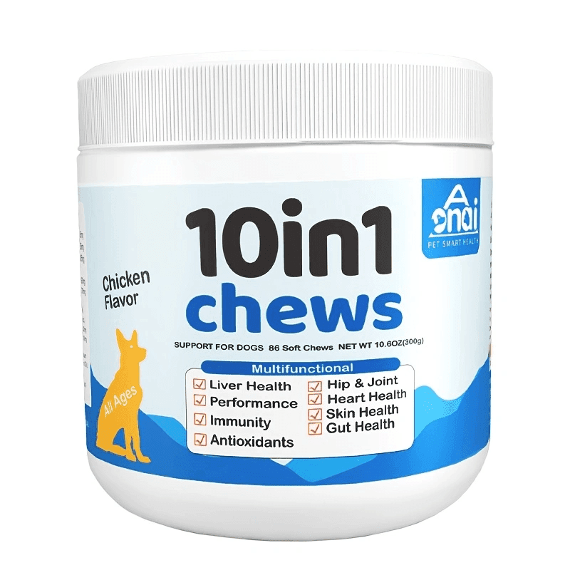 TEMU 10.6oz A Dog Health , All-breed Multifunctional Nutritional Supplement, With Chicken Flavor, For Liver, Skin, Gut, , Heart, Antioxidants, Performance, Joint Support