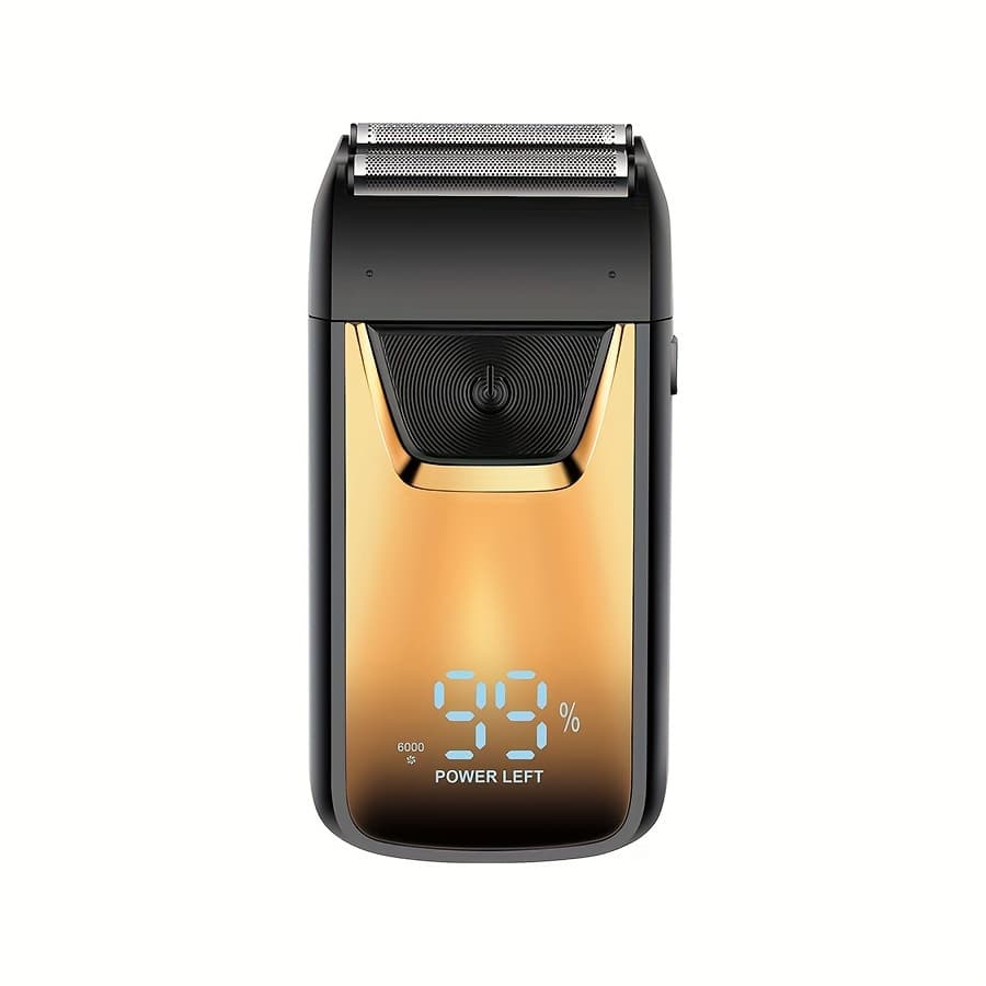 TEMU Men's Electric Shaver, Hair Trimmer, Professional Rechargeable Electric Foil Shaver For Home, High- For Father's Day