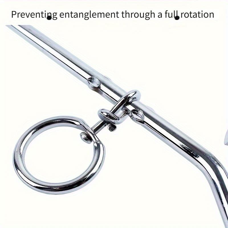 TEMU 1pc Outdoor Camping And Dog Walking Area With 360° Anti Iron Galvanized And Practical Dog Stake , Dog , Fixed Stake, Pet Guide Rope, Pet Supplies