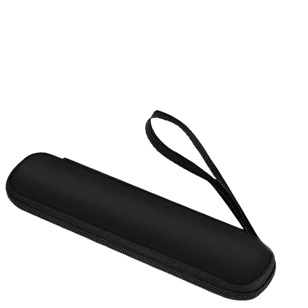 TEMU Black Eva Zipper Pencil Case - Suitable For Pencil 1st And , Stylus, Capacitive Pens, And Accessories