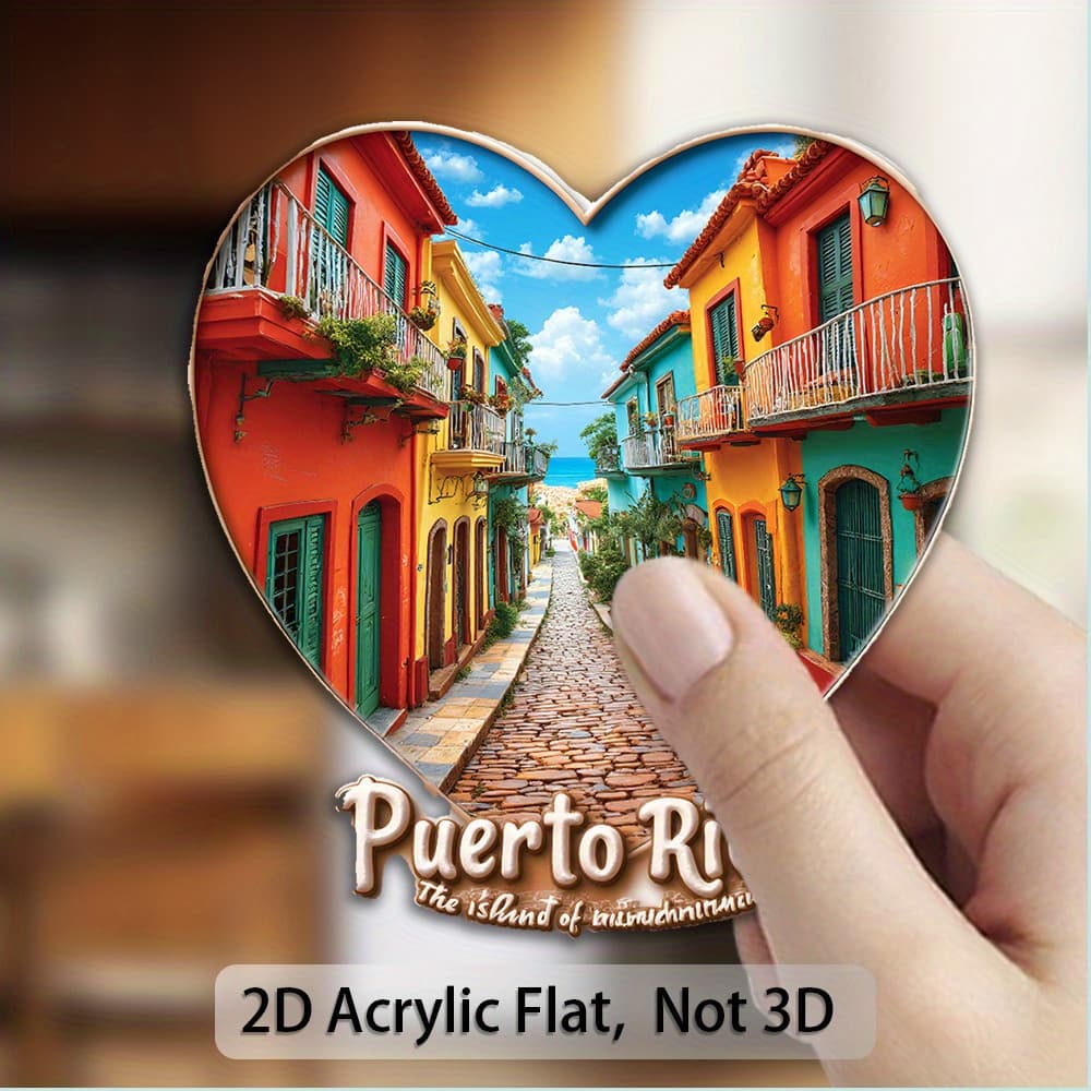 TEMU 1pc Of 2d Printed Refrigerator Magnet Decoration. Are Bright And Long-lasting Without Fading. It Adheres And Is Not Detached, Suitable For Refrigerators, Freezers
