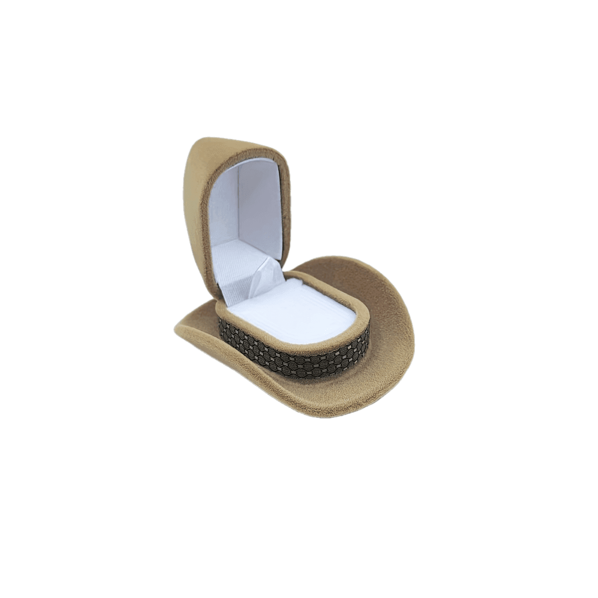 TEMU A Cowboy Hat Ring Box, Earring And Ring Storage Box, Jewelry Organizer, And Accessory Storage Box, Jewelry Boxes