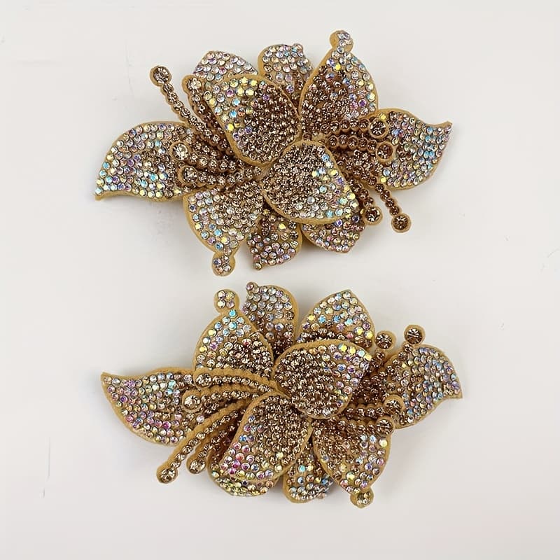 TEMU 2pcs Detachable Shoe Clips, For Clothing And Decoration