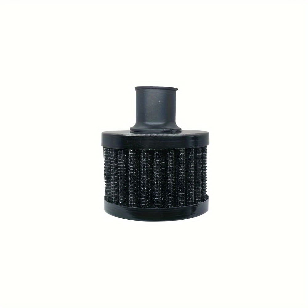 TEMU High-performance Universal Small Air Filter For Motorcycles, Designed For Turbo Applications, Featuring A Mushroom Head For Airflow In Racing And Cold Air Intake Systems