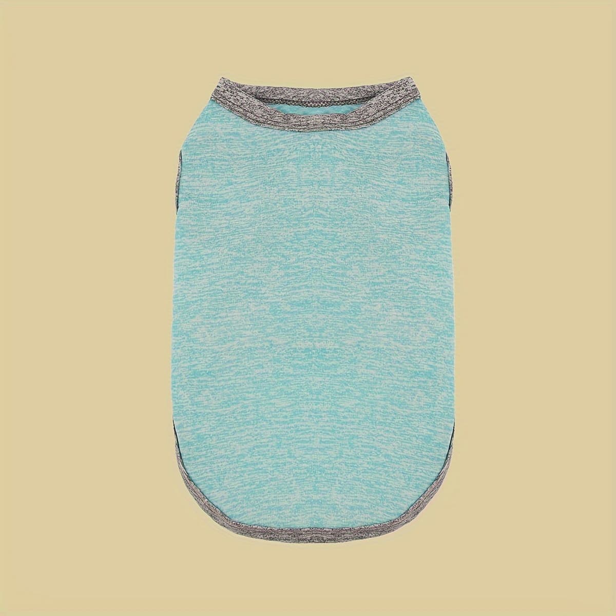 TEMU Quick-dry Sun Protection Dog Shirt - Soft, Stretchy Sleeveless Tank Top For Small Breeds - Hand Wash Only
