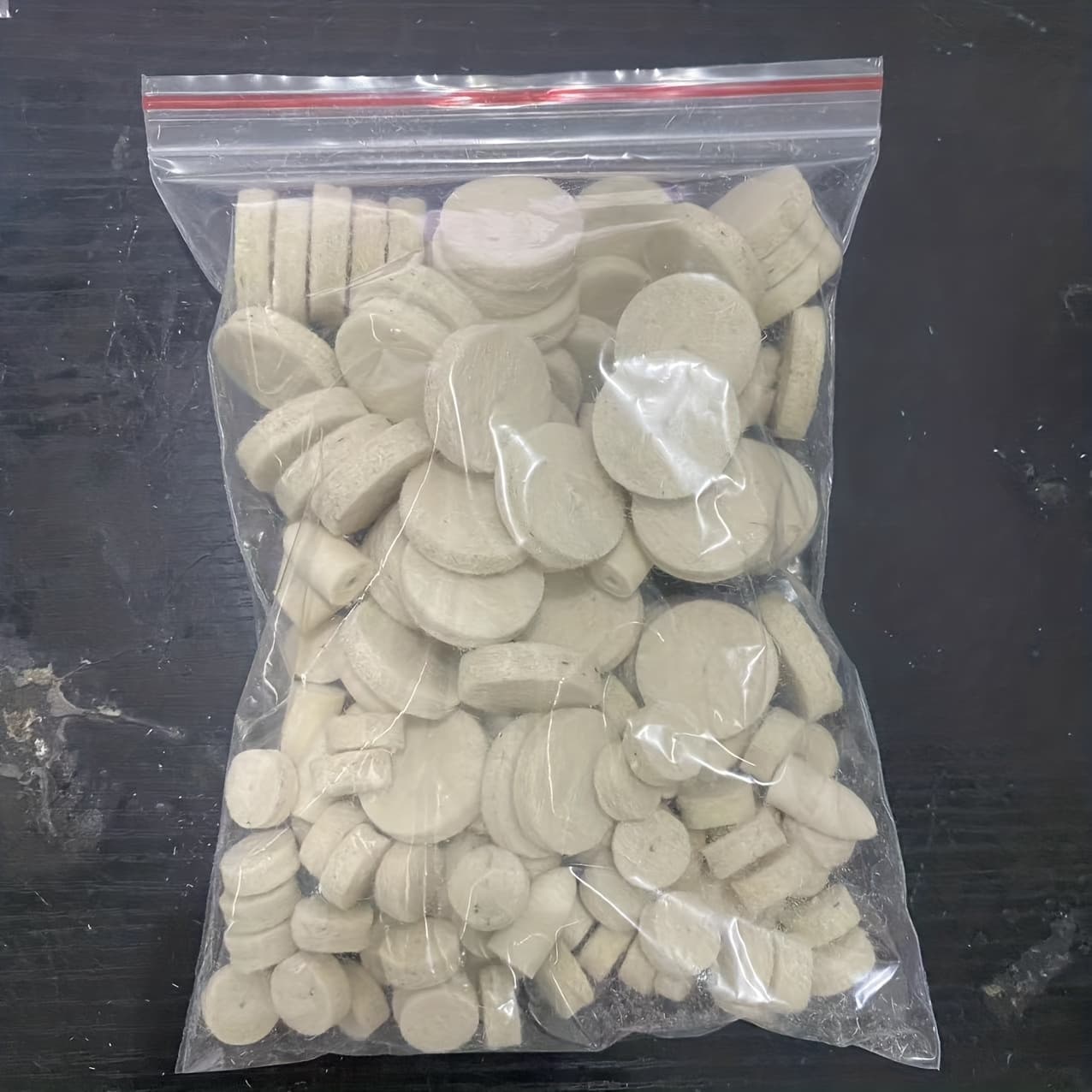 TEMU 145pcs Of Felt Polishing Buffing Wheels, Professional Additions Including Felt Polishing Pads And A 1/8" Shank Kit For Rotary Tools