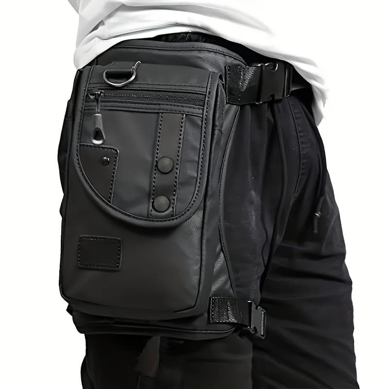 TEMU Oxford Leg Bag For Men Motorcycle Riding, Women's Fanny Pack Outdoor Travel Fishing Hiking Cycling Hip Bags