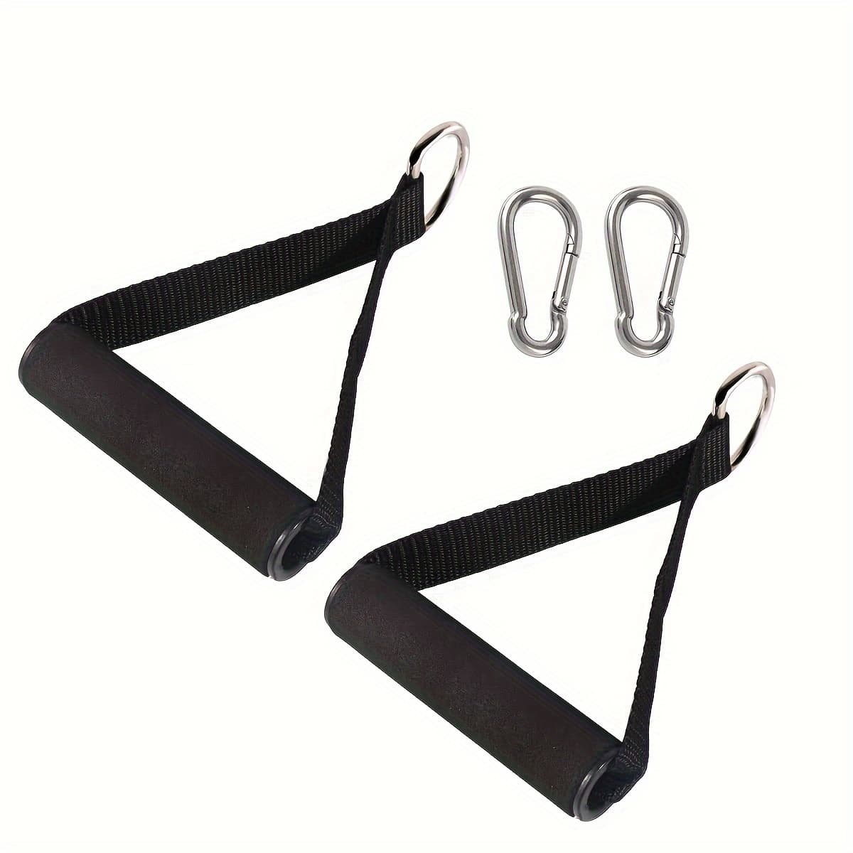 TEMU Premium Exercise Pull Handles, Handle, Fitness Handle, Workout Handles Dense Foam Wrap Handle Replacement Fitness Equipment For Pilates, Yoga, Strength Training