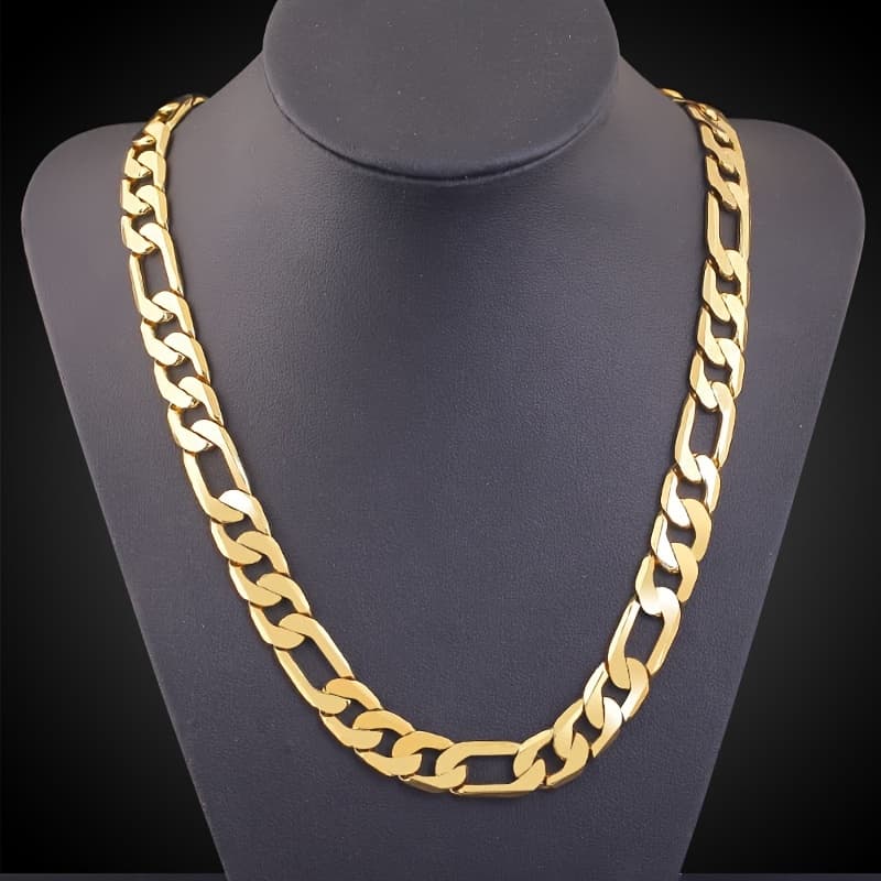 TEMU 1pc Men's Fashion Thick Chain Necklace