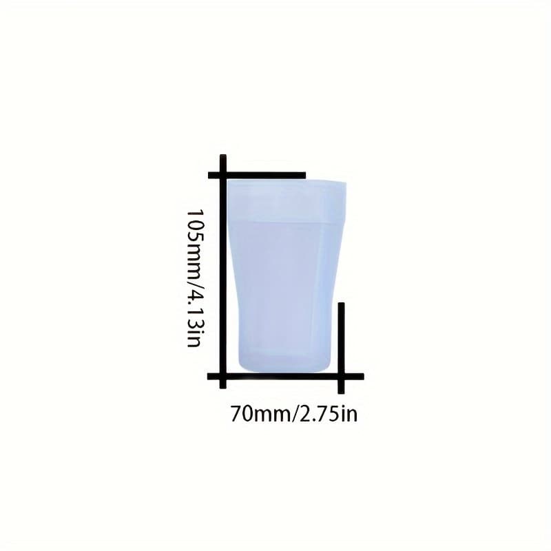 TEMU 1pc Diy Vase Crystal Epoxy Resin Mold Flowerpot Plant Pot Silicone Mould Handmade Crafts Home Decorations Casting Tools 3 Styles For